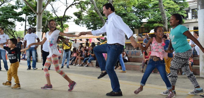 Vive el Parque, un programa de recreacin que se toma la comuna 10