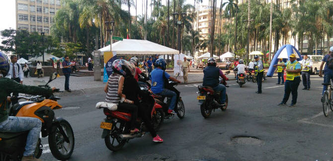 Trnsito fortalecer presencia en la zona centro a partir de este lunes