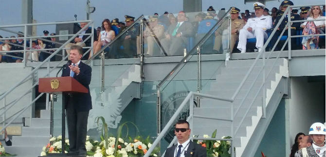 Ceremonia de ascensos  en la Escuela Militar de Aviacin