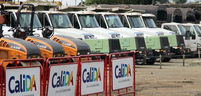 Municipio complet 63 equipos para optimizar el mantenimiento vial