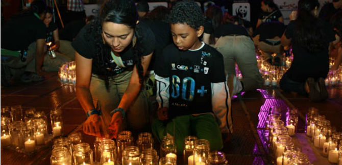 Cali, finalista por Colombia en concurso de la hora del planeta; rueda de prensa