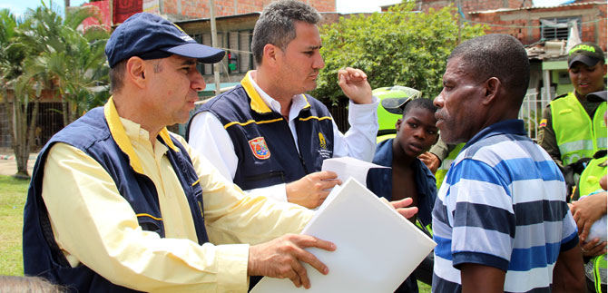 Consejo del Riesgo entreg ayudas humanitarias a familias afectadas por incendio