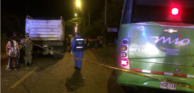 Metro Cali se solidariza con personas afectadas en accidente