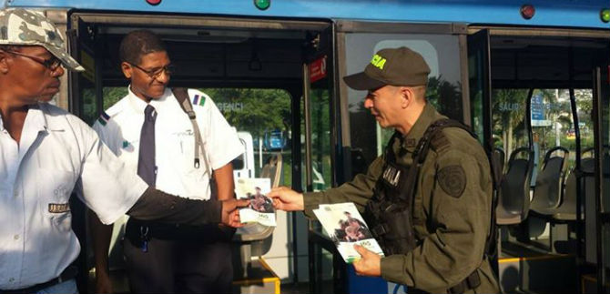 Gaula Cali adelantar campaa de prevencin en el MIO
