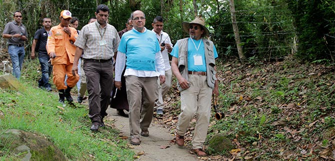 Alcalde hizo recorrido por el Ro Pichind