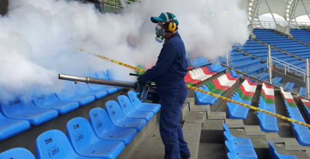 Salud Pblica, se adelant a los 400 metros del Mundial de atletismo