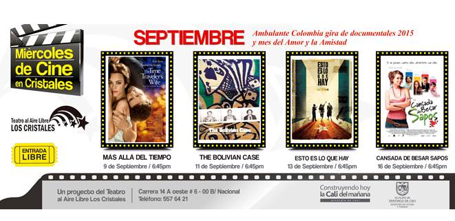 Encuentros de documentales: Gira Ambulante Colombia 2015 y cine con amor