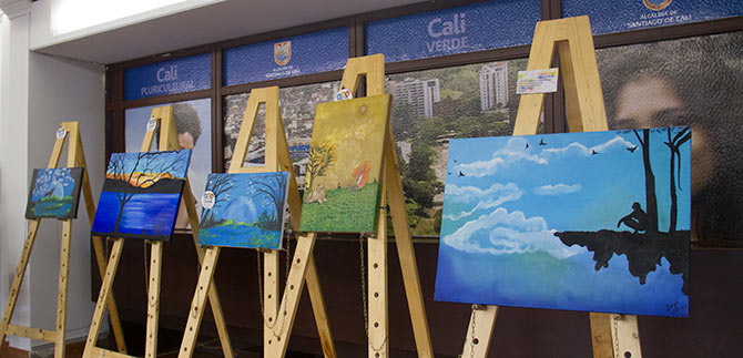 Entrada del CAM se enluce con el arte de jvenes de Potrero Grande