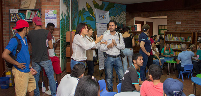 Se realiz� jornada de caracterizaci�n de poblaci�n sorda en Cali