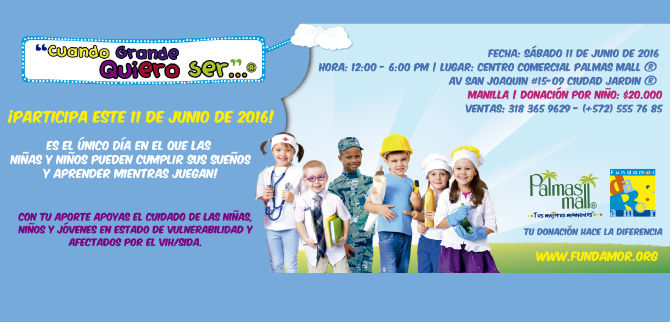 Dagma, presente en la campaa cuando grande quiero ser