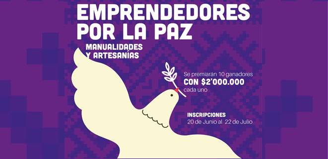 Quedan pocos das para participar en concurso de paz que entrega $2 millones