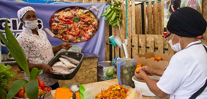 Disfruta de los olores, sabores, colores y texturas del Pacfico