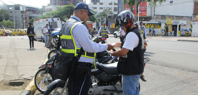 Gobierno Municipal regular uso de motocicletas en Cali