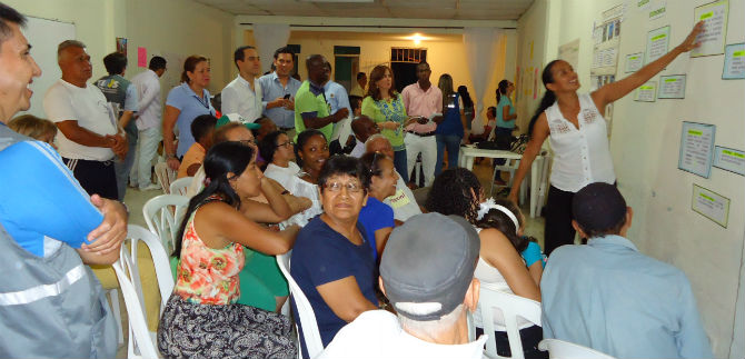 En la comuna 12 se realiz primer taller de cartografa social