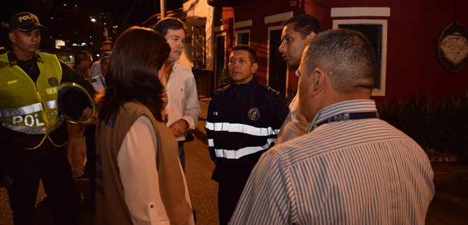 Tr�nsito act�a en San Antonio