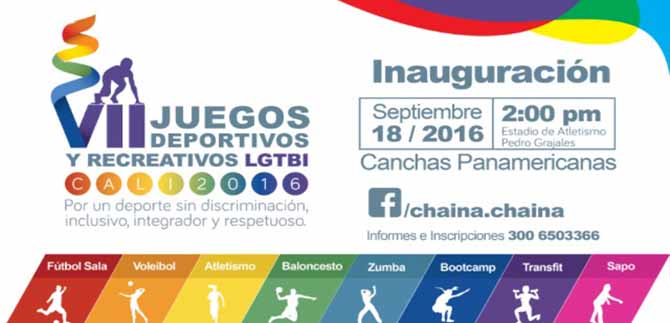 VII Juegos Deportivos y Recreativos Lgbti, renovados y con mayor participaci�n e integraci�n