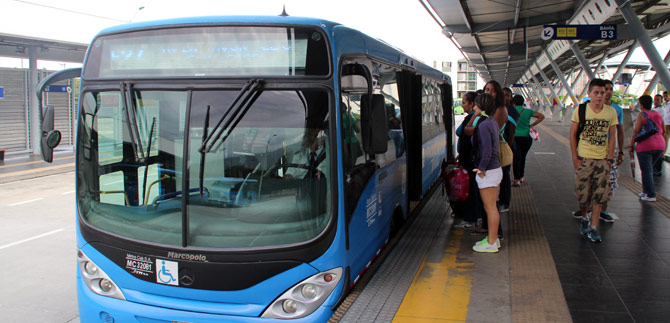 Buses del MIO no contaminan, comprueba el Dagma