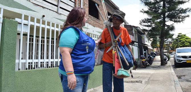 Nueve habitantes de calle inician sus unidades productivas