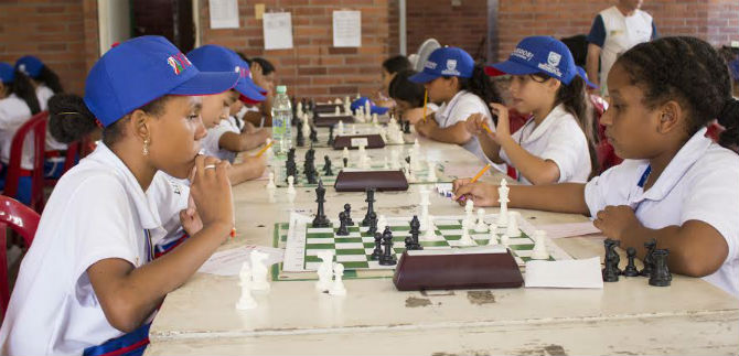 Primera jornada en  activo se cumple en el  ajedrez