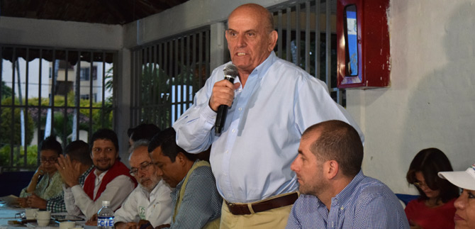 Maurice Armitage entrega tercer informe de avance en la comuna 18