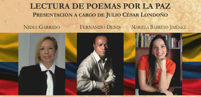 Poemas por la Paz, en el Centro de Memoria