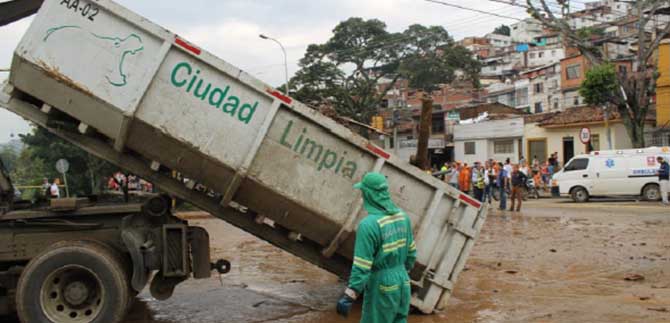 En situaciones de contingencia Cali cuenta con Ciudad Limpia