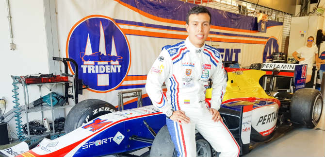 Oscar Tunjo, ms cerca de la serie GP2