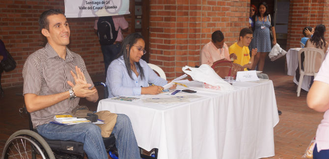 Oficina de atenci�n a la discapacidad  trabaja por un lenguaje incluyente