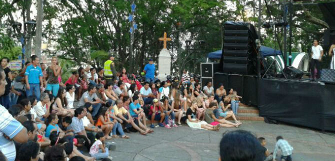 D�a de bailarines y bailadores, en el Parque de la Loma de la Cruz