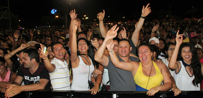 Y lleg� el d�a del Superconcierto de la Feria de Cali
