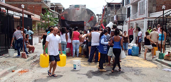 Gobierno local no ahorr� esfuerzos para minimizar impactos por corte de agua