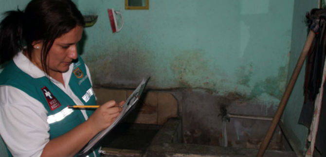 Secretar�a de Salud prosigue con campa�a contra el dengue