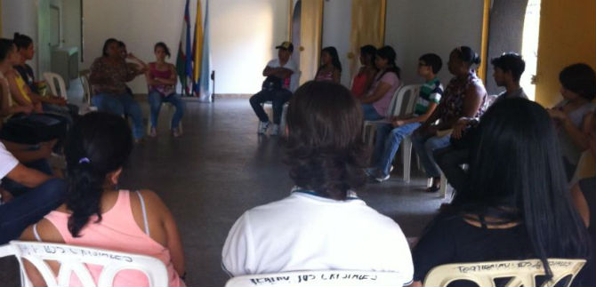 40 j�venes inician taller de creaci�n de personajes en el Teatro Los Cristales