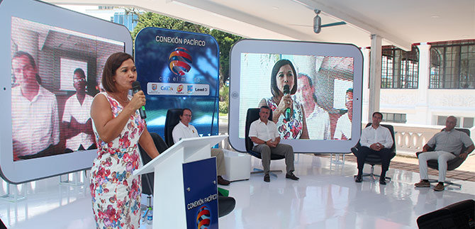 Colombia se conecta por internet a toda velocidad con la cuenca del Pac�fico
