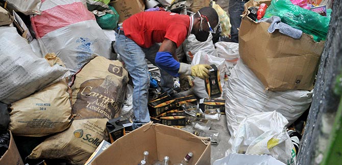 Ruta selectiva se construy� de la mano de los recicladores: Dagma