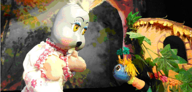 Presentan t�teres en sala de Arte y Cultura del Centro Cultural de Cali