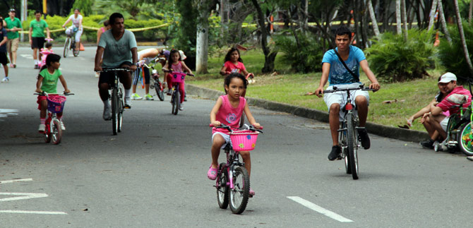 Ciclovida cierra abril con sorpresas para los ni�os