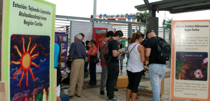 Estrategia de lectura ya rueda por las estaciones del MIO