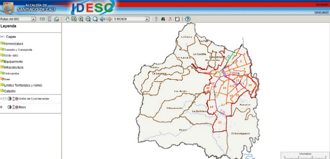 Aplicativo permite visualizar rutas actualizadas del MIO e infraestructura cultural
