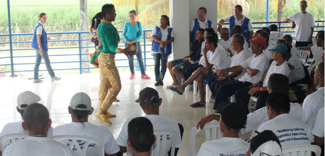 Cien personas en situaci�n de calle disfrutaron una jornada recreativa