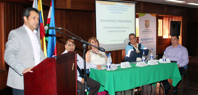 720 funcionarios empoderados del autocontrol reporta la Direcci�n de Control Interno