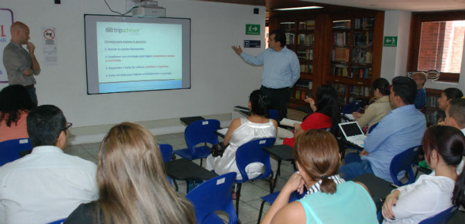 Empresarios de turismo de Cali fueron capacitados en Facebook y Tripadvisor