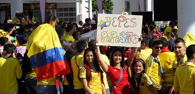 Los aplausos a jugadores de la regi�n que integran la Selecci�n Colombia de f�tbol, retumbar�n en la plazoleta Jairo Varela