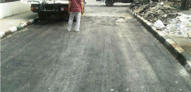 Secretar�a de Infraestructura inici� rehabilitaci�n de v�as en Antonio Nari�o