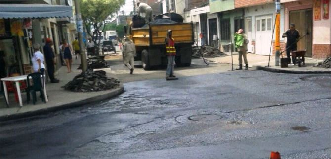 Van m�s de 290.000 m2 de superficie de huecos reparados en Cali