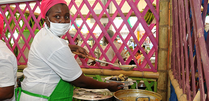 Olores, sabores y texturas del Pac�fico est�n en la Ciudadela del Petronio