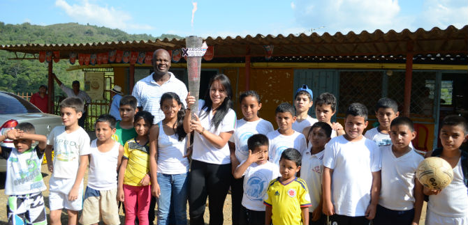 Avanza el recorrido del fuego patrio de los X Juegos Municipales