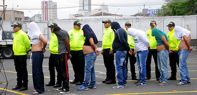 Autoridades libran a cale�os de los Intocables, responsables del 40 % del robo a casas