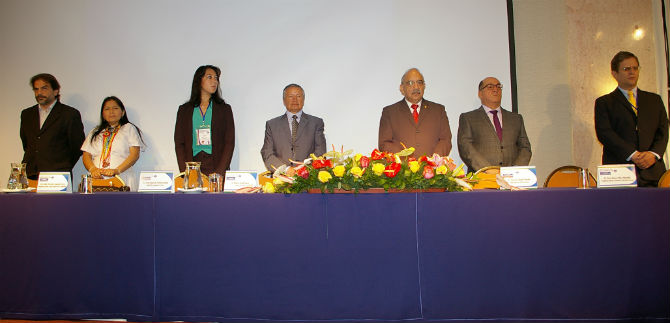 Alcalde (e) presenta panel de resoluci�n de conflictos, en Encuentro de Jurisdicciones