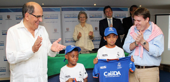 Ni�os de la Fundaci�n Real Madrid labran camino como excelentes ciudadanos